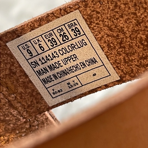 BOBS FROM SKECHERS Memory Foam Desert Kiss Sunny Flair Size 9 Brown Vegan NEW - Picture 10 of 14